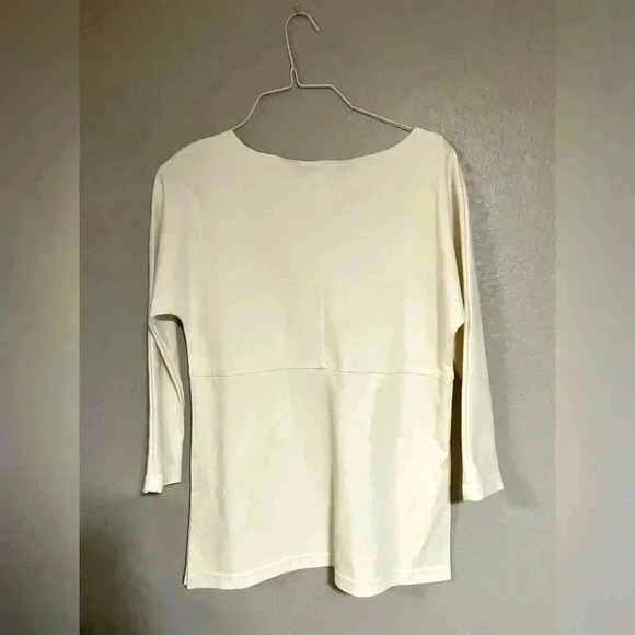 Worthington Cream Pullover Top Size M - Picture 5 of 6